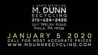 Scrap Metal Prices Northeast Philadelphia Bensalem PA 19020 Bucks County Montgomery County South Philly Fishtown Center City Germantown West Philly North Philly