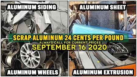 Scrap Metal Prices Montgomery County 19046 Jenkintown Rydal September 16, 2020 COVID 19 UPDATE: City of Philadelphia is NOT collecting recycling so you can make a few extra dollars by bringing in cans from your block & area. 
