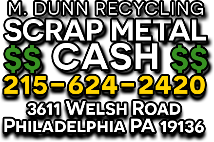 Scrap Metal Philadelphia 215-624-2420 convenient to Bensalem, Bucks County, Frankford, Bridesburg, Mayfair, Torresdale, Somerton, Bustleton, Fox Chase